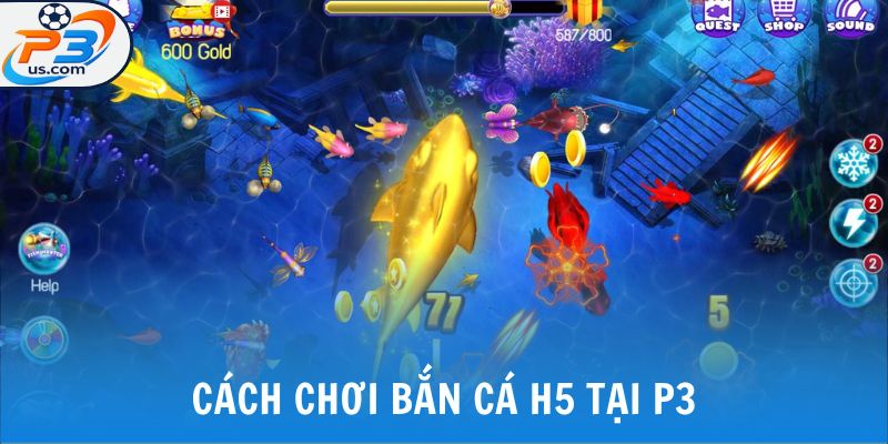 Cách chơi bắn cá h5 tại P3