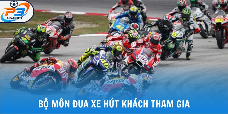 Bộ môn đua xe hút khách tham gia